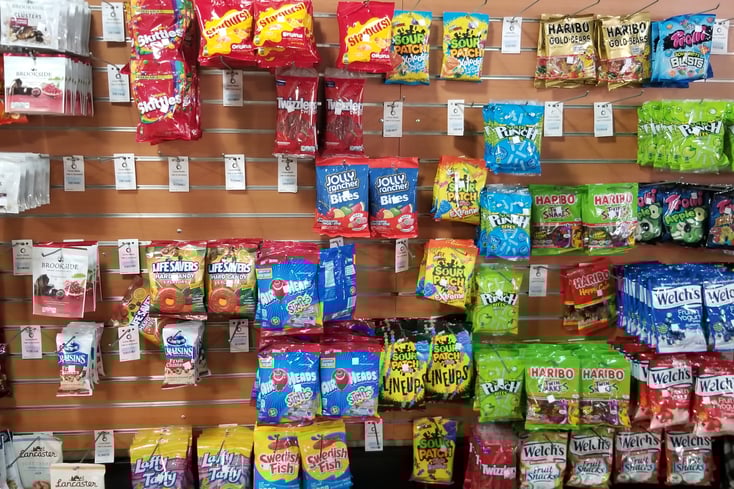 Candy Section at CM