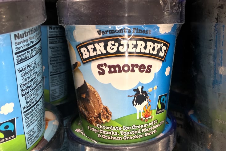ben and jerrys smores