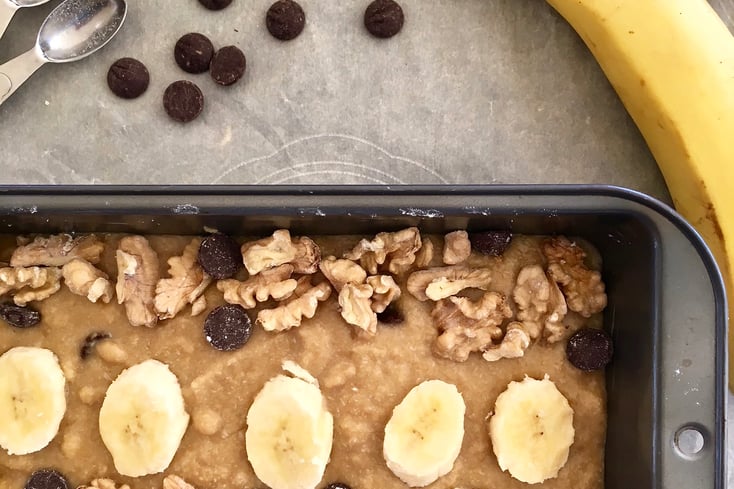 Raw Banana Bread