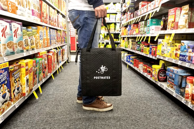 postmates bag