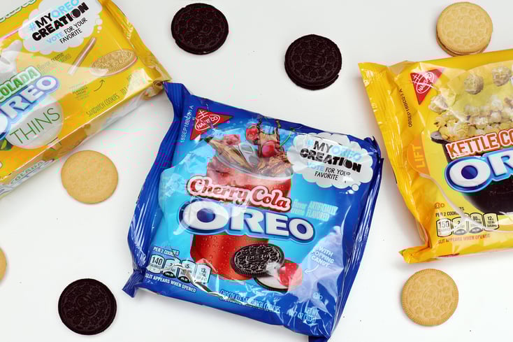 all the oreos