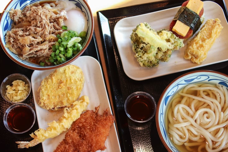 Marugame Food Overhead