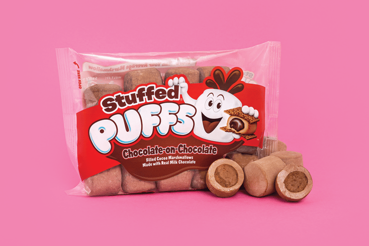 Stuffed Puffs Chocolate on Chocolate NEW 2