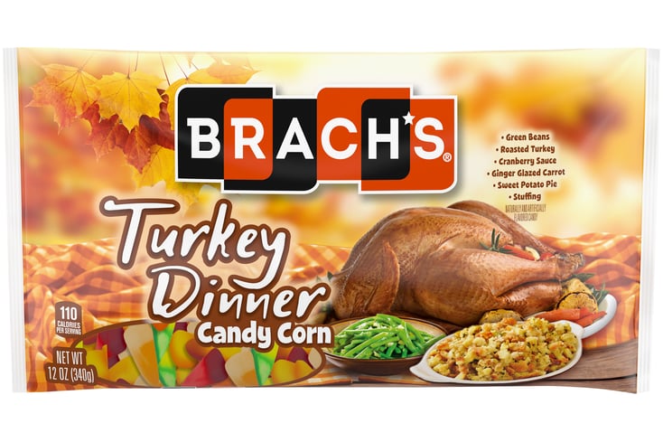 BRACHS Turkey Dinner Candy Corn