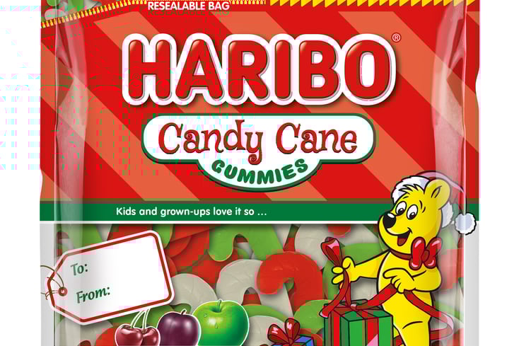 HARIBO Candy Cane Gummies 10oz