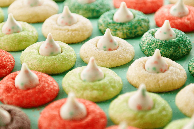 Take Your Cookies To The Next Level With This Hershey's Kisses Sugar Cookie Blossoms Recipe 2 Hersheys Kisses Sugar Cookie Blossoms 2