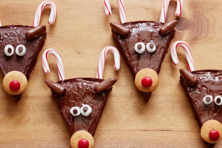 FNK Reindeer Brownies