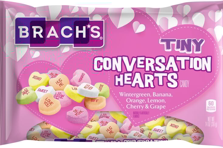 Brachs Tiny Convo Hearts