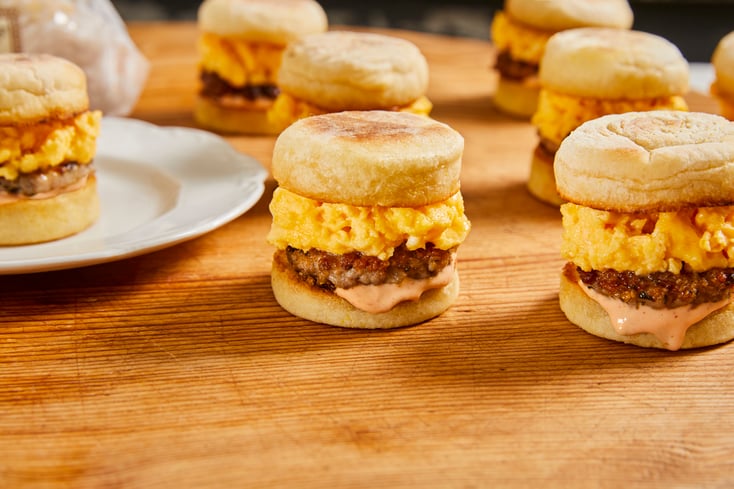 Mini Brekkie Sandies
