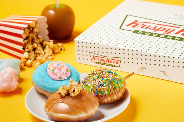 Krispy Kreme Carnival Doughnuts