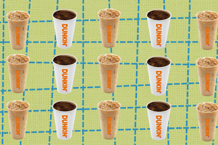 free dunkin fall
