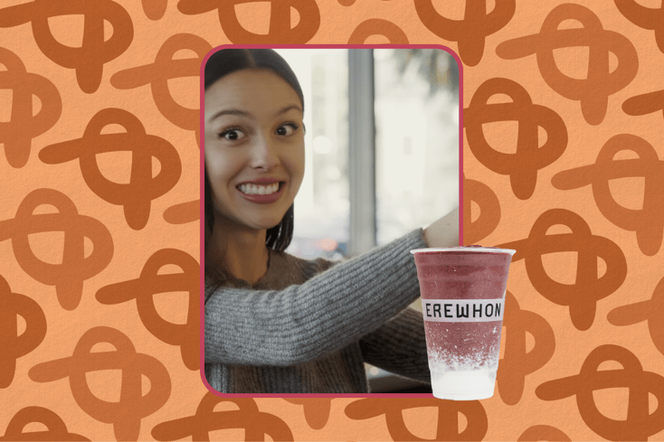 olivia rodrigo smoothie
