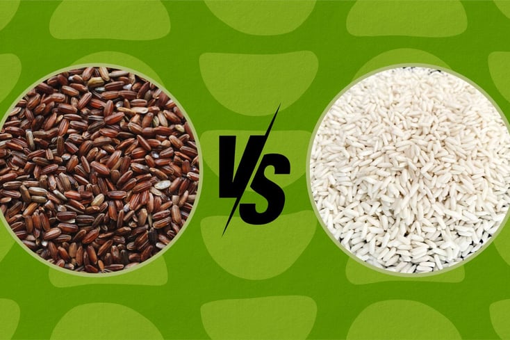 brown rice vs. white rice