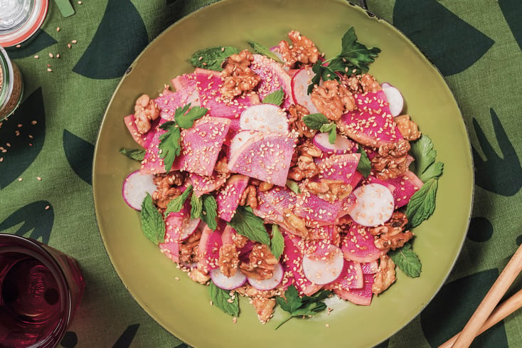 FlavorsFarm FALL RADISH SALAD