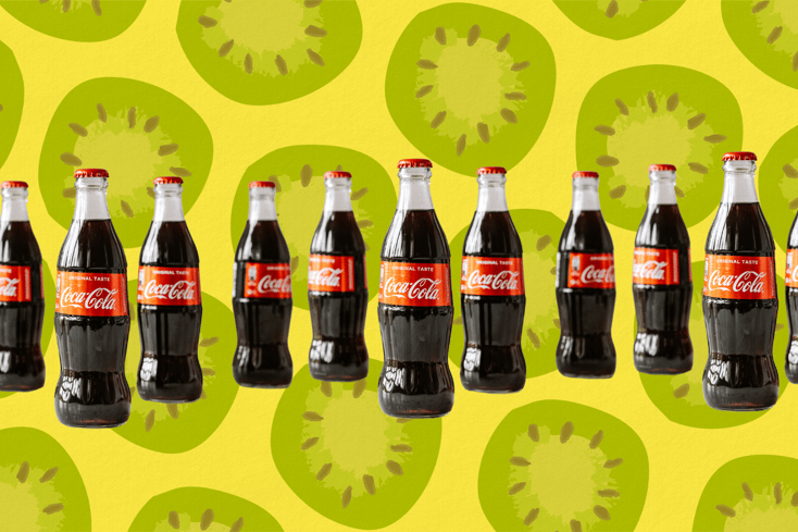 yellow coca cola caps
