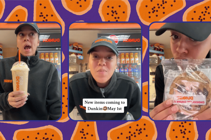 dunkin summer menu