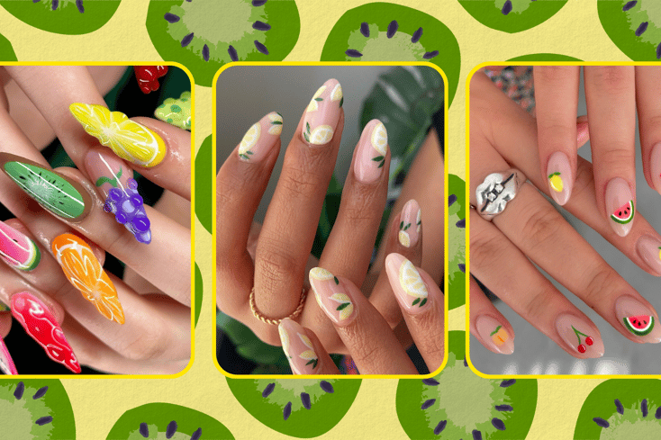 fruit nail inspo