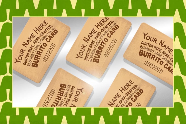 chipotle celeb card