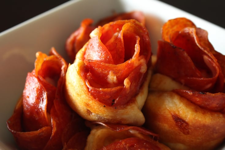 Pepperoni Roses