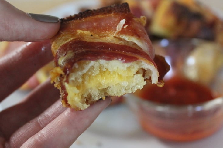 Bacon-Wrapped Grilled Cheese Dunkers Are the Answer to Your Hangover’s Prayers