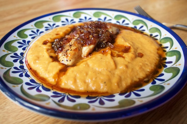 Maple Glazed Chicken with Sweet Potatoes