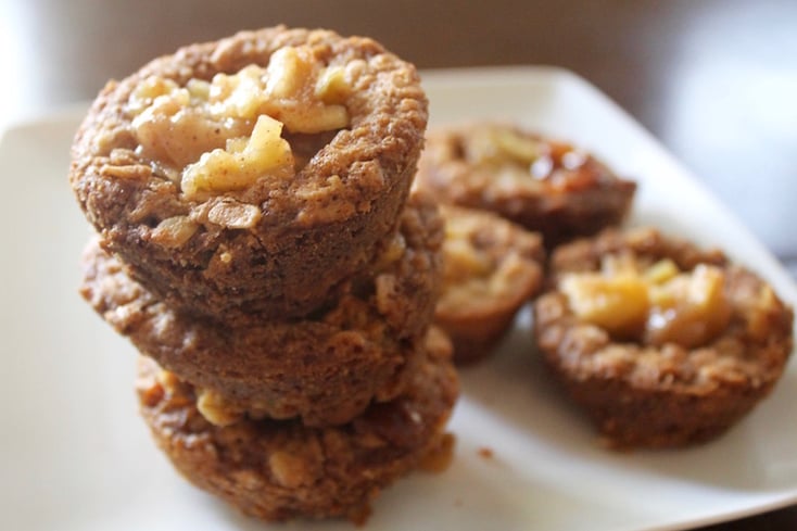 Apple Cookie Cups