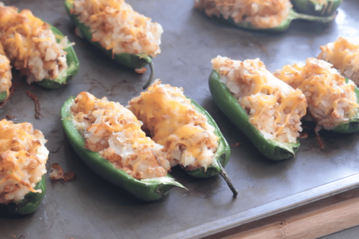 Tater Tot Stuffed Jalapeo Poppers