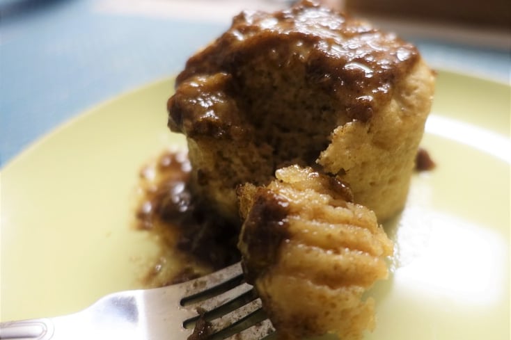 Vegan Banana Bread in a Mug