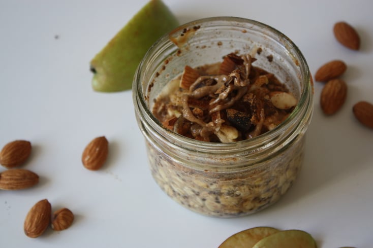 Apple Pie Overnight Oats