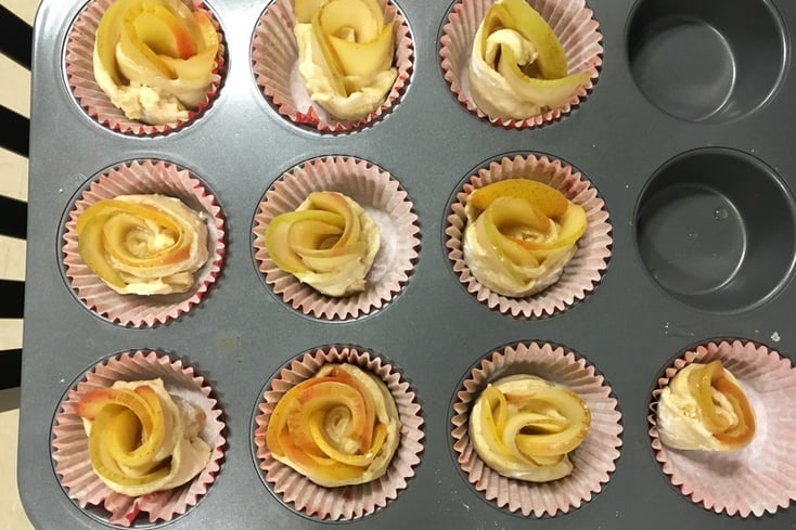 Apple Pie Roses 