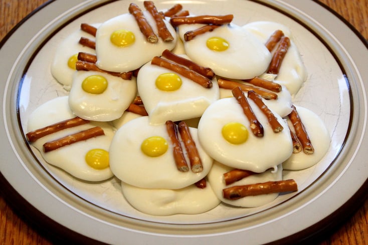 Bacon and Egg Candies