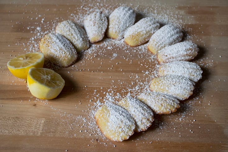 Lemon Madeleines