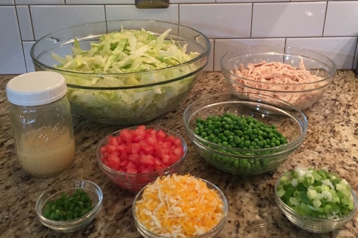 How to Make Classic El Azteco Topopo Salad and Blue Corn Enchiladas at Home 3 Topopo Salad