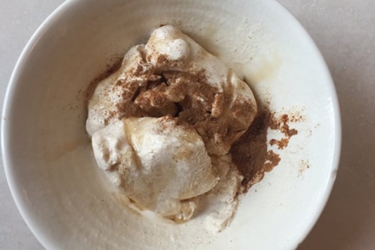 Pumpkin Spice Frozen Greek Yogurt