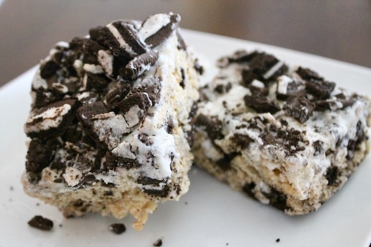 Oreo Rice Krispies Treats