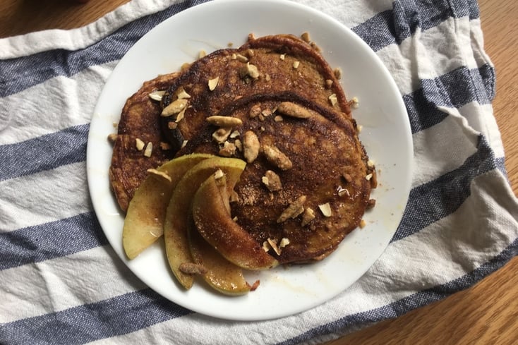 Paleo Pumpkin Pancakes