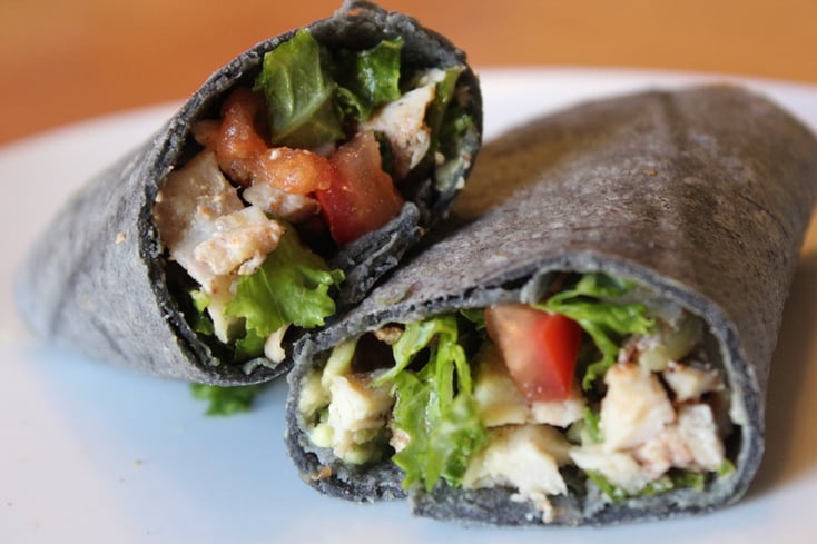 DIY Turkey Pesto Wrap