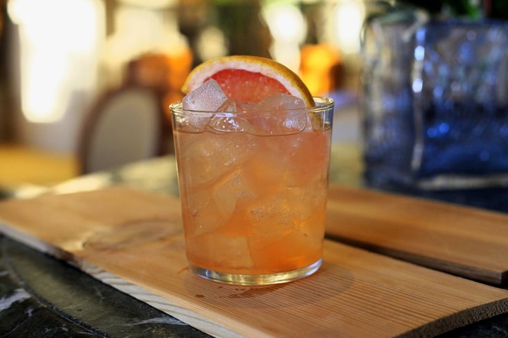 Mezcal & Grapefruit Cocktail