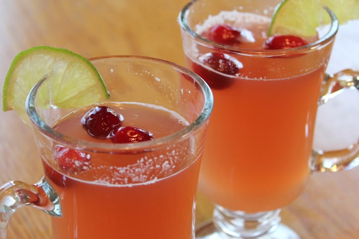 Sparkling Cranberry Pineapple Punch