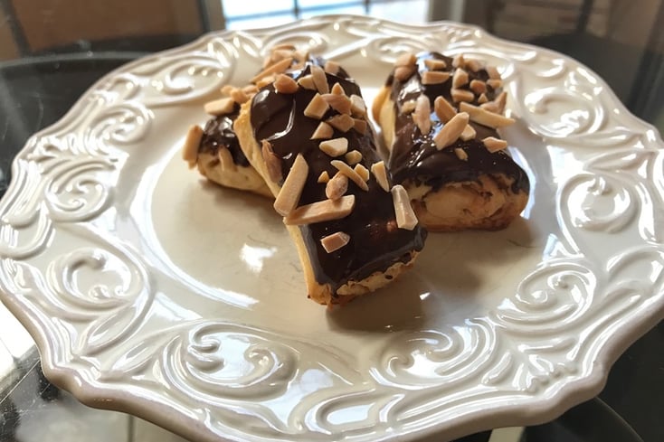 Almond Joy Crescents