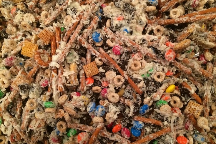 Chex Mix Christmas Crack 