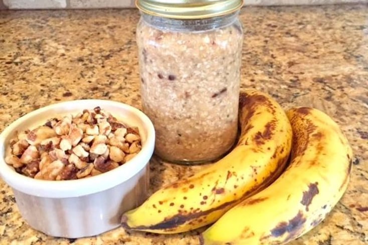 Chunky Monkey Overnight Oats