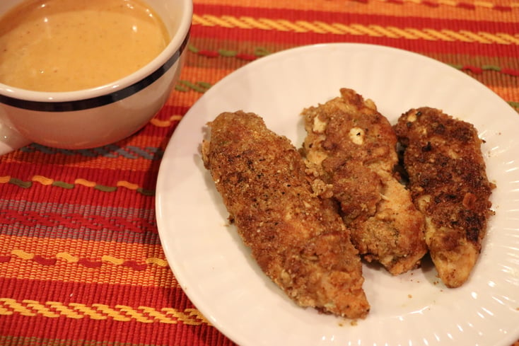 Nutty Chicken Tenders 