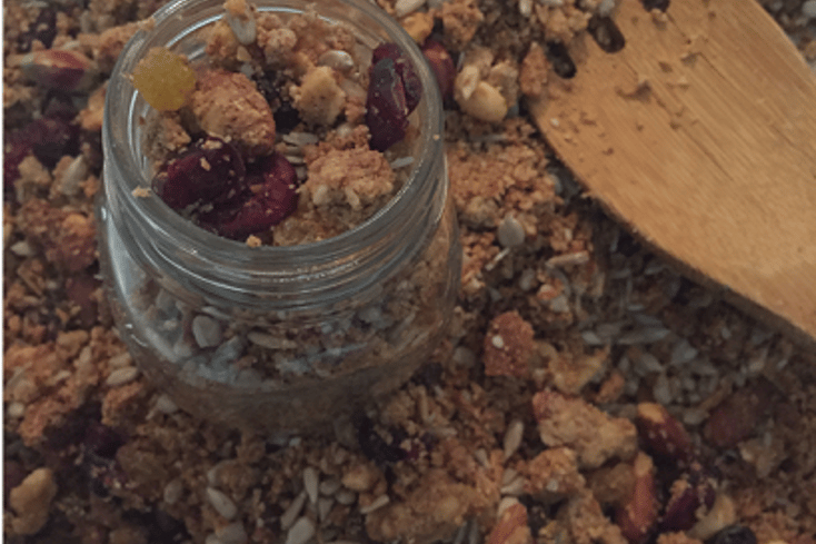 Crunchy Cranberry Granola