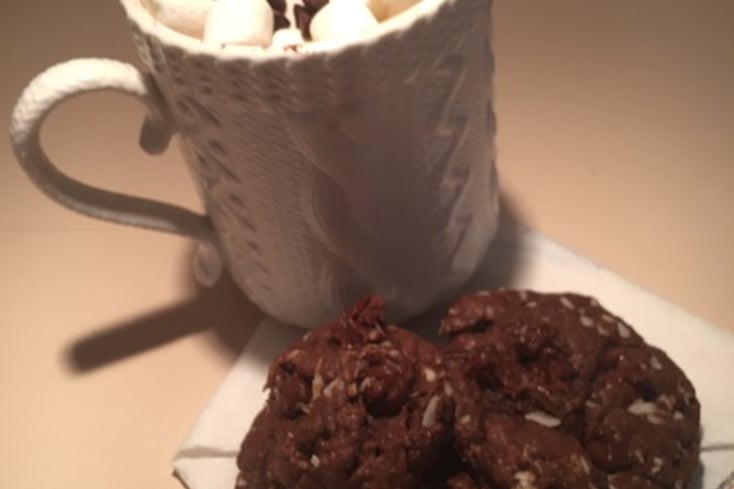 Hot Chocolate Cookies You Won't Believe Are Vegan 3 Vegan Hot Chocolate Cookies