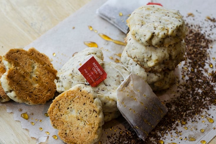 Chai Tea Shortbread Cookies