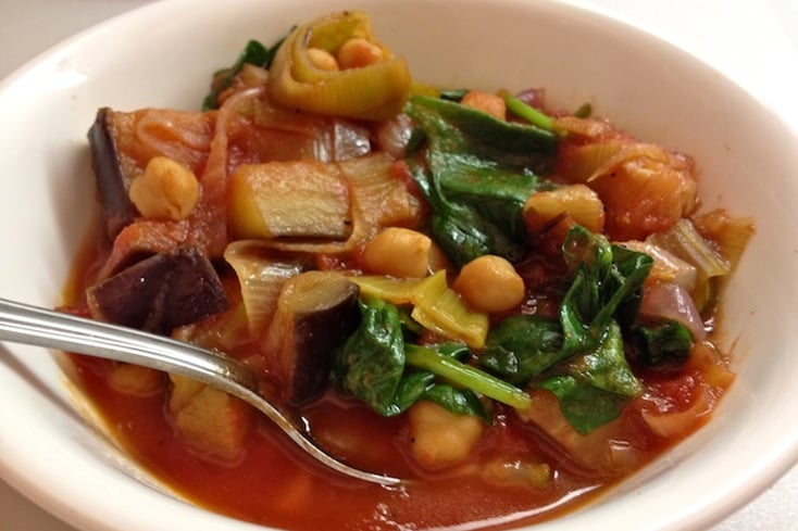 This Healthy Vegan Stew Will Warm Your Heart and Your Tastebuds 3 Vegan Sweet Potato and Spinach Stew