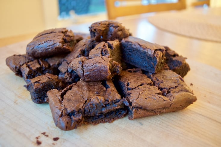 Vegan Avocado Brownies