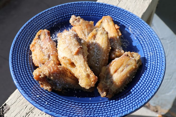 Parmesan Garlic Wings