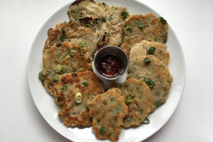 Taiwanese Scallion Pancakes